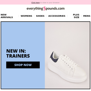 NEW IN: Trainers 👟