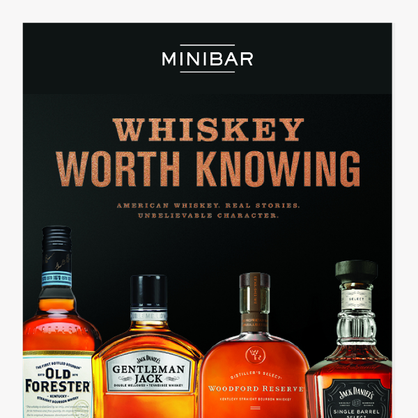 Introducing Whiskey Worth Knowing Minibar Delivery