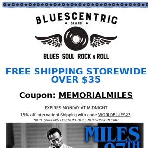 Big Bluescentric Sale! 📯 Miles Davis Birthday Bash!