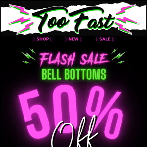⚡ 50% Off ⚡ Bell Bottoms ⚡