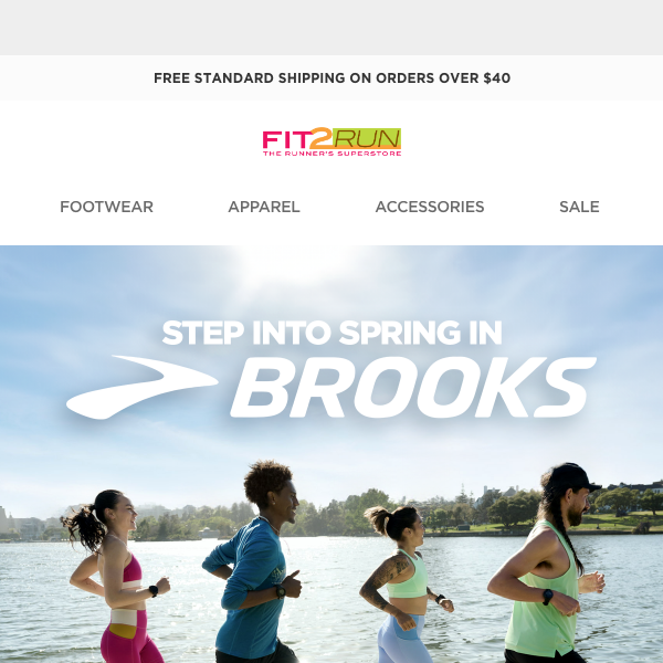 Step into comfort with top picks from Brooks