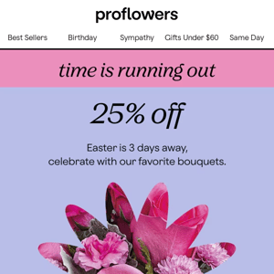 Ending Soon: 25% Off Easter Gifts & More