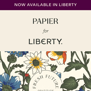 Special news: Now in-store at Liberty!