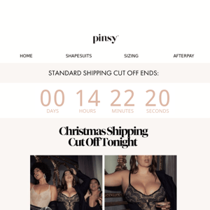 Shipping Cut Off Tonight: Get Your Shapewear Under the Tree 🎄