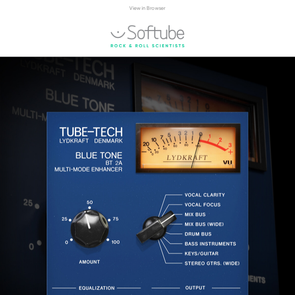 🤩 NEW: Tube-Tech Blue Tone