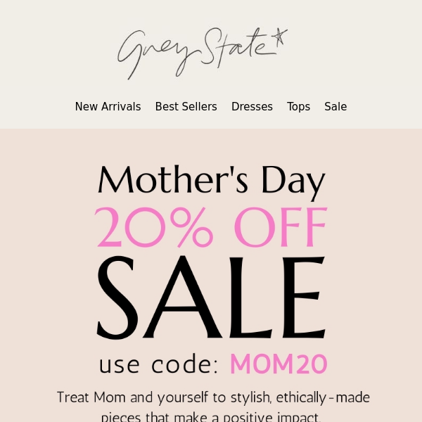 📣20% OFF SALE | code: MOM20