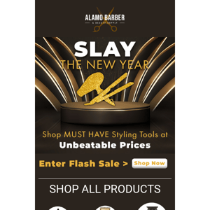 Last Chance to SLAY the New Year SALE!