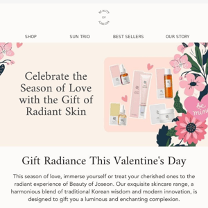 Gift Radiance This Valentine's Day with BOJ🌹✨