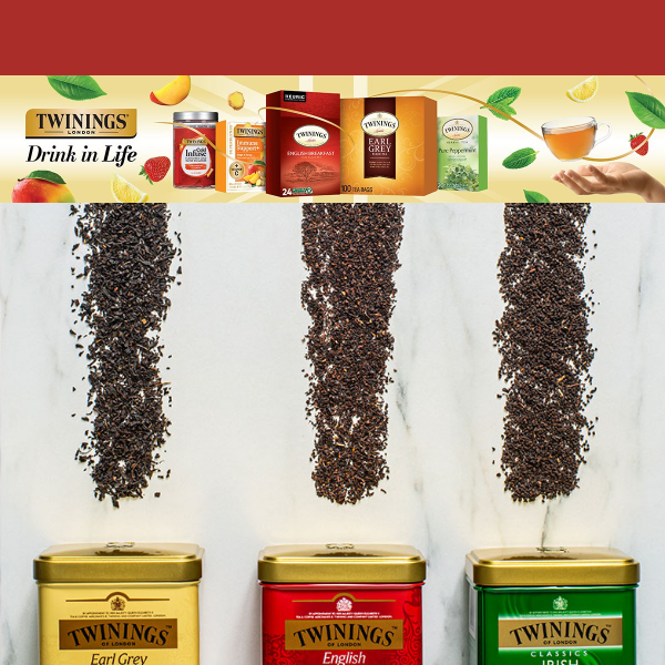 Shop Most Loved Blends from Twinings ❤ Save 15% on Loose Leaf Teas!