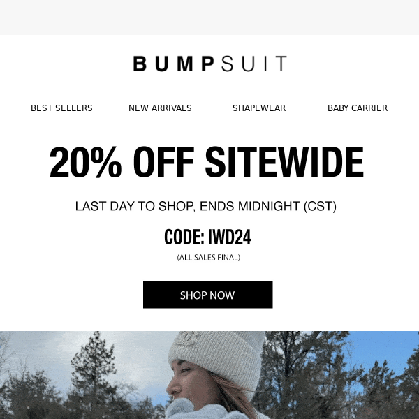 20% OFF for only 4 more hours...🛍️