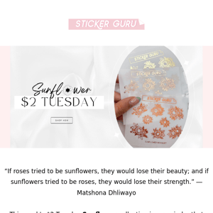 🌻 $1.50 TUESDAY IS HERE! 🌻