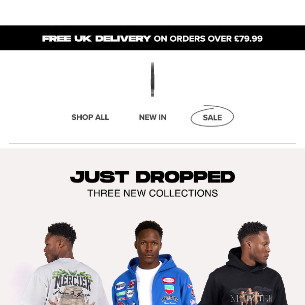 Drop Alert: Three New Collections Now Live 💯
