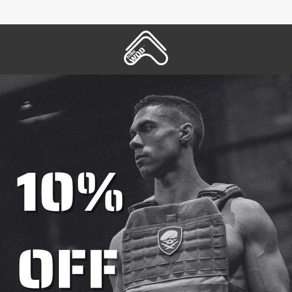 Get the Weighted Vest at 10% OFF. Shop Now. - Tribe WOD