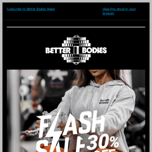 FLASH SALE: GET 30% OFF ALL HOODIES AND LONGSLEEVES