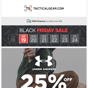 Open for your Black Friday promo code