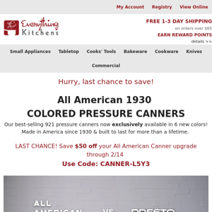 Last Chance for All American Coupon 😍