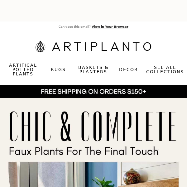 🌿Find The Finishing Touch For Your Home Artiplanto