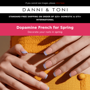 Spring Dopamine French Nails💋