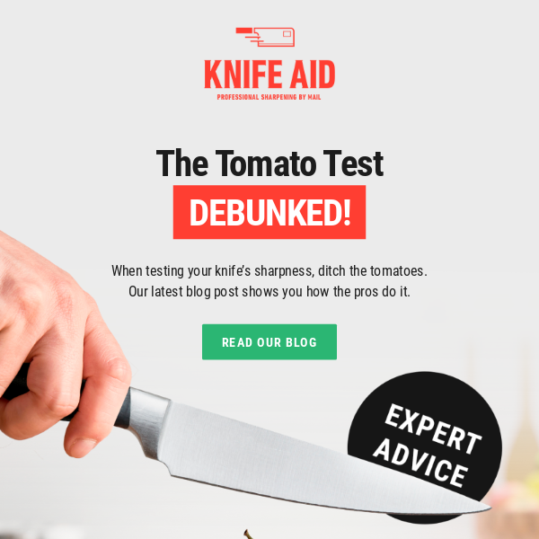 Testing Knife Sharpness