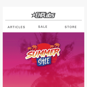 Our biggest ever Summer Sale is NOW ON! 🎉