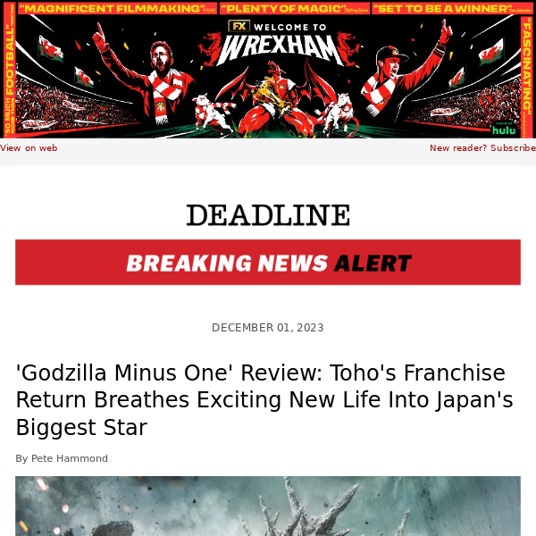 'Godzilla Minus One' Review: Toho's Franchise Return Breathes Exciting New Life Into Japan's Biggest Star