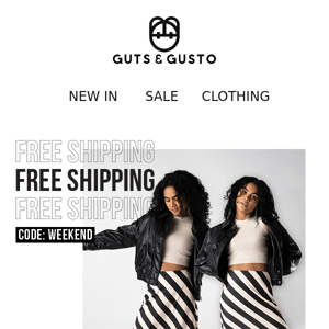 FREE SHIPPING: it's shopping time! ⏰💘