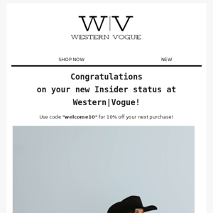 Western Vogue Boutique welcomes you!