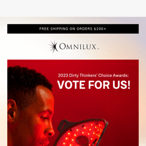 We'd love your vote for Omnilux!