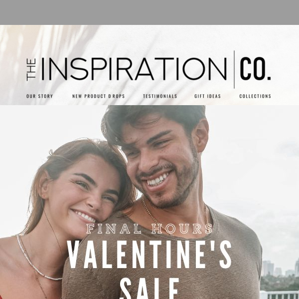 Final Hours For 40% Off - Valentines Day Special