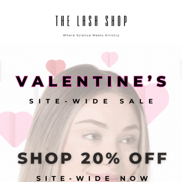 Snag 20% OFF Everything NOW! 💘