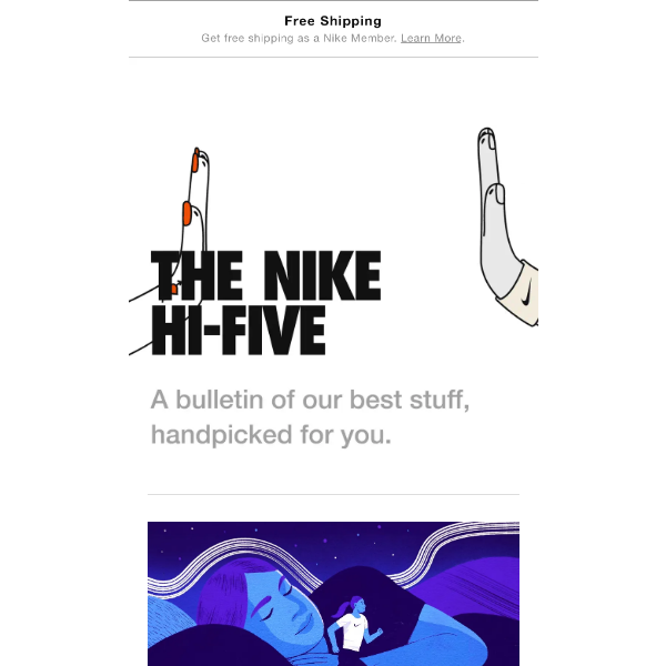 Nike, your Nike Hi-Five is here 👋