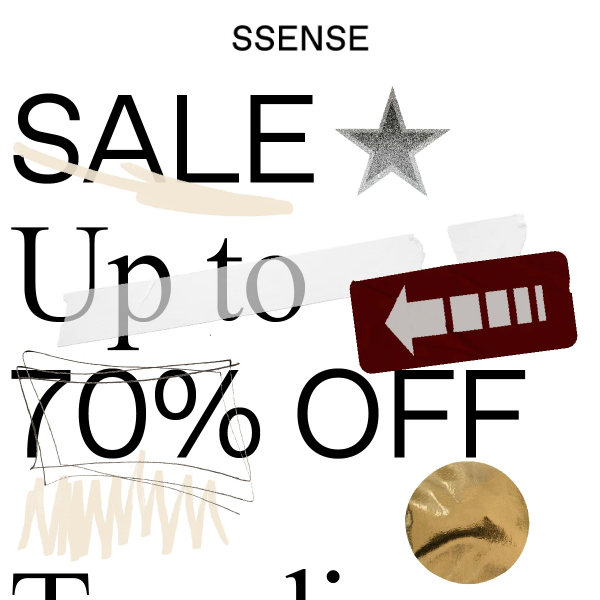 SSense Canada: Up to 70% off Sale