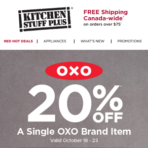 Make Everyday Easier With OXO