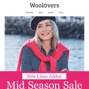 Up to 50% off Mid Season Sale | New Lines Added