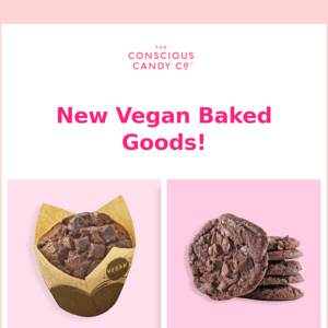 NEW Vegan Baked Goods 🍪