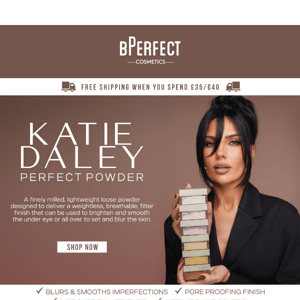 BPerfect x Katie Daley - Perfect Powder 😍