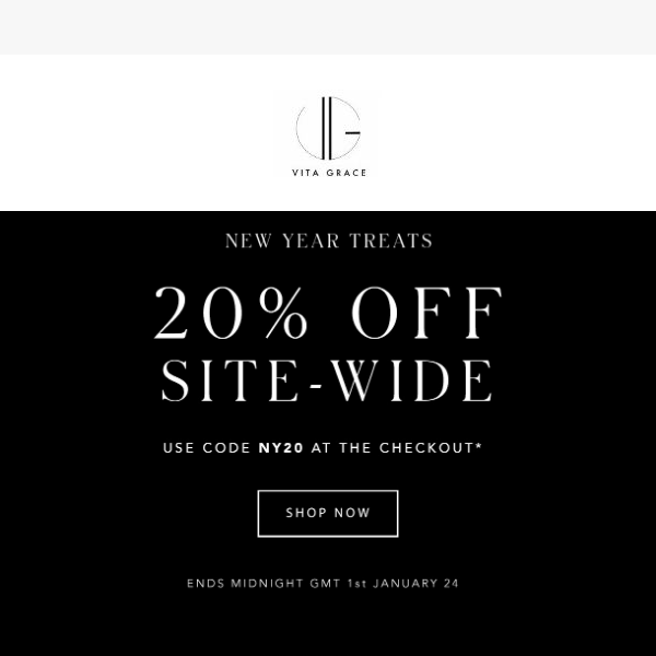 20% off SITE WIDE