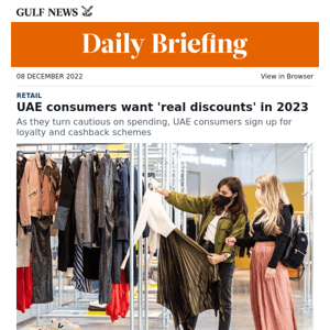 UAE consumers want 'real discounts' in 2023