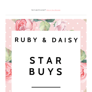 ⭐It's Star Buy Day⭐