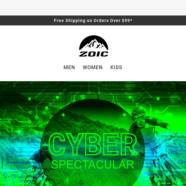 Save 25% during the Cyber Spectacular!