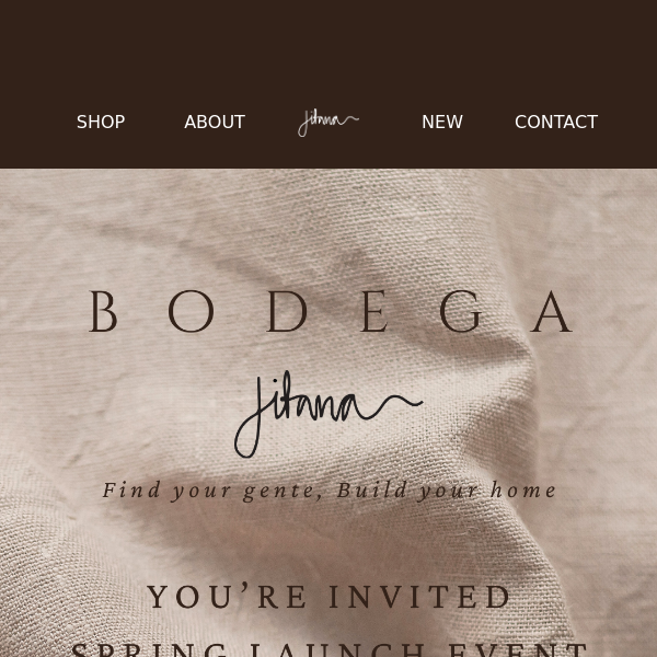 Exclusive Invitation to Bodega Jitana ✨