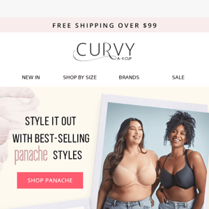 You're missing our exclusive offer, Curvy Bras!