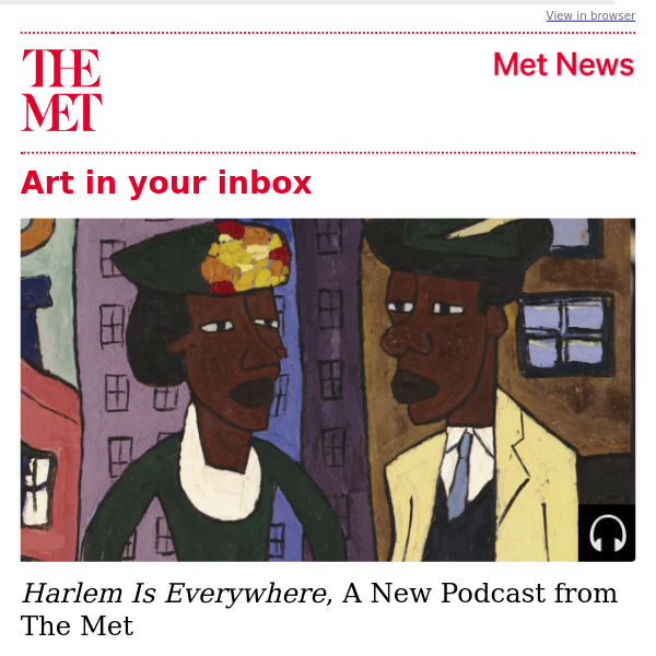 Art in your inbox