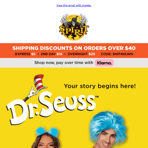 📚 Dr. Seuss costumes & more!