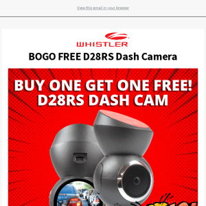 Whistler - D28rs Dash Cam