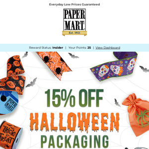 3 Days Only: 15% 🎃FF Halloween Packaging!