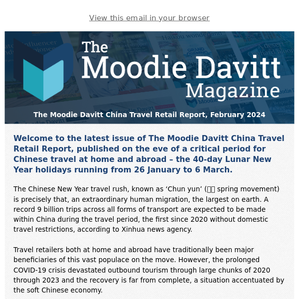 The Moodie Davitt Report - Latest Emails, Sales & Deals