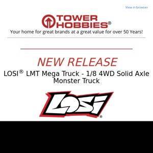 New Release from LOSI: The Bog Hog & King Sling Mega Trucks