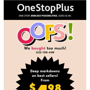 Unbeatable Prices: Shop items from $4.98!