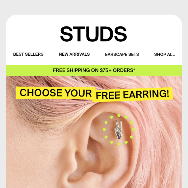 Surprise! FREE earring inside 👀👂